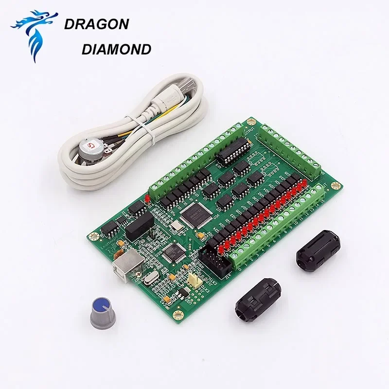 200KHz Breakout Board Interface 3 Axis CNC USB Card Mach3 Controller for CNC Machine