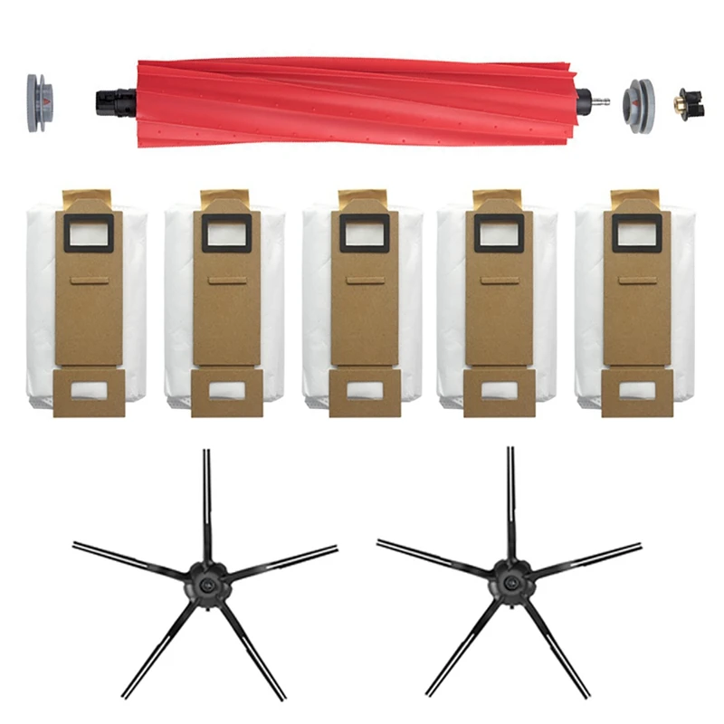 Cepillo principal con filtro Hepa para Robot aspirador Xiaomi Roborock, accesorios para bolsa de polvo, T7, T7plus, S7