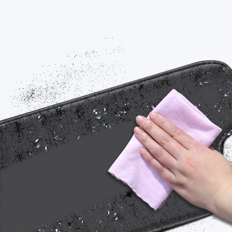 لتويوتا هايلكس SR5 4X4 ريفو 2015 2016 2017 2018 2019 2020 2021 2022 2023 المقعد الخلفي غطاء حامي مكافحة ركلة الحصير اكسسوارات #6