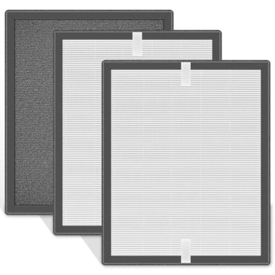 

P400-RF Replacement Air Filters Compatible With TPLMB P400 Air Purifier H13 Hepa 3 in 1 True HEPA Filter High-Efficiency Carbon