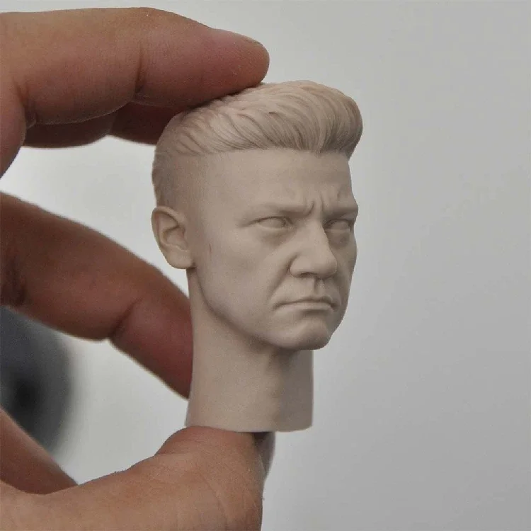 1/6 Die Cast Resin Picture Model Assembly Kit Eagle Eye Exquisite Head Carving (55mm) Unpainted Free Shipping