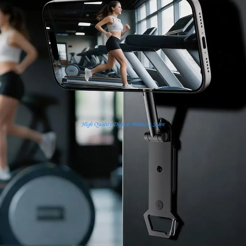 U2JE Foldable Zinc Alloy Phone Holder Compact Design For Video Calls Movie
