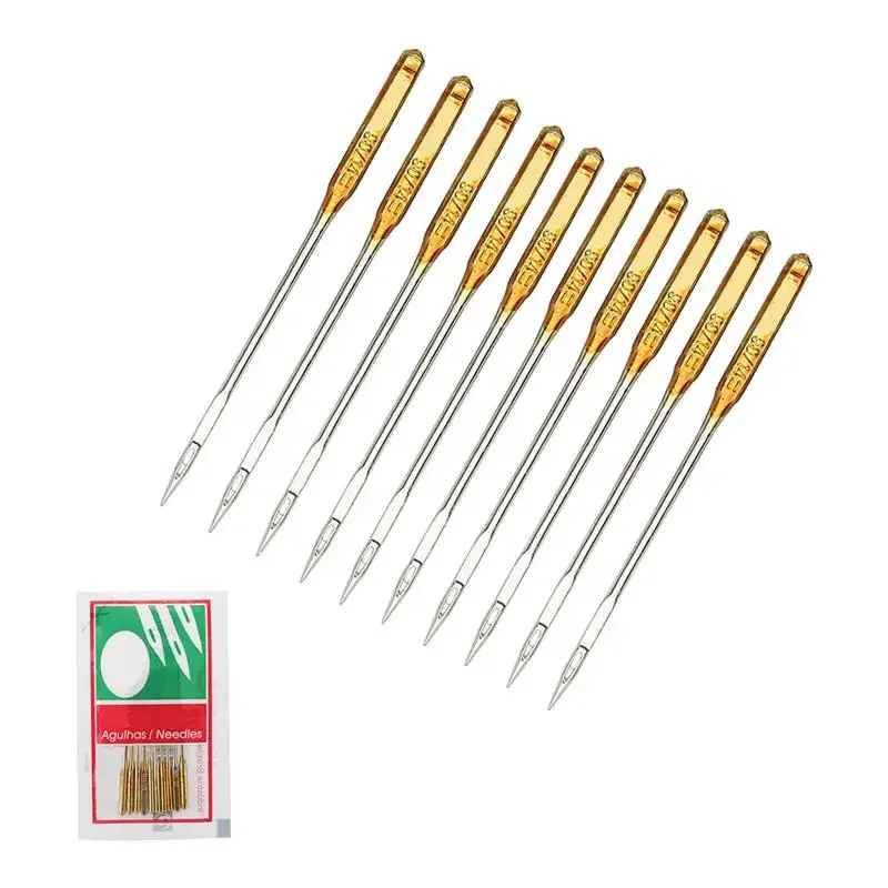 New Durable 10pcs/Set Household Sewing Machine Needles for Brother Singer Janome Juki Also Fit Old Sewing Machine Sewing Needle