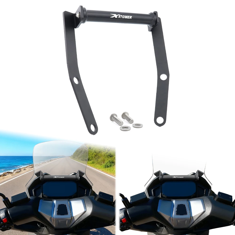 

Крепление для GPS на планке 22 мм для Voge SR1 125/SR1 ADV 125 2023 2024 2025 Мотоциклетный держатель для телефона Подставка Поддержка навигационной пластины Кронштейн