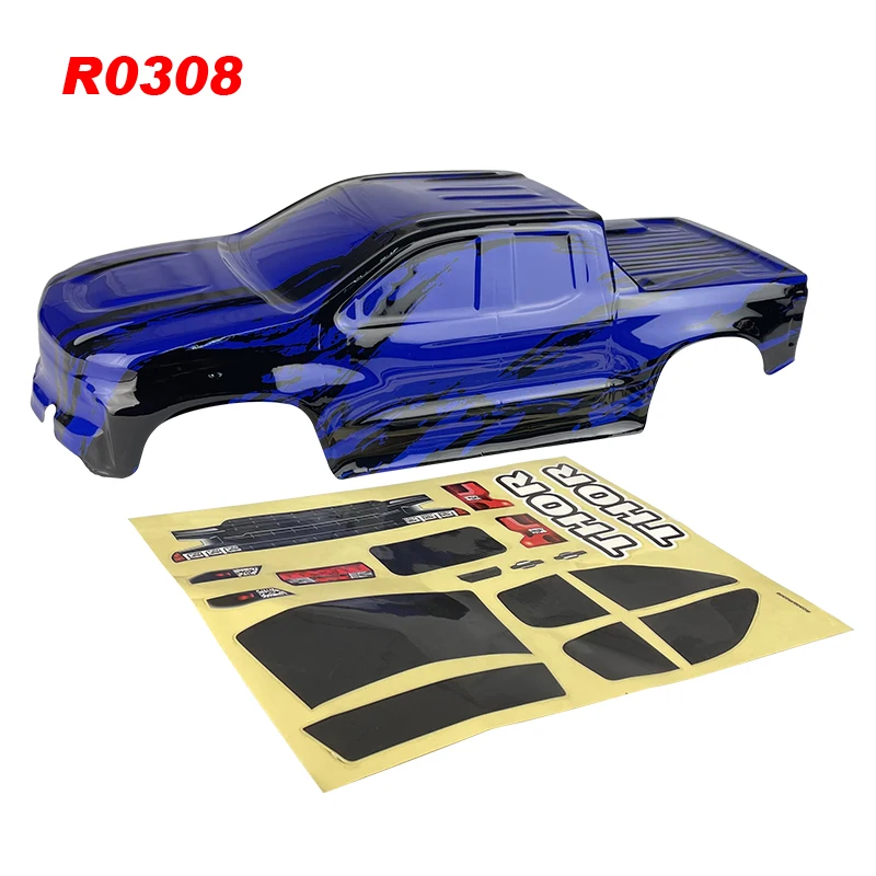 RC Car Shell R0306 Fit For VRX 1/10 Scale RC Trucks RH1011 RH1011M RH1013 RH1013M And Nitro Car RH1001 And RH1001M