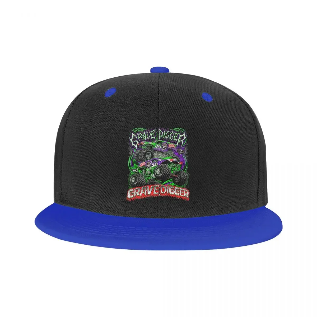 Monster Jam Monster Truck Grave Digger Children Snapback Cap Best Vintage Colorful Teenager Baseball Caps