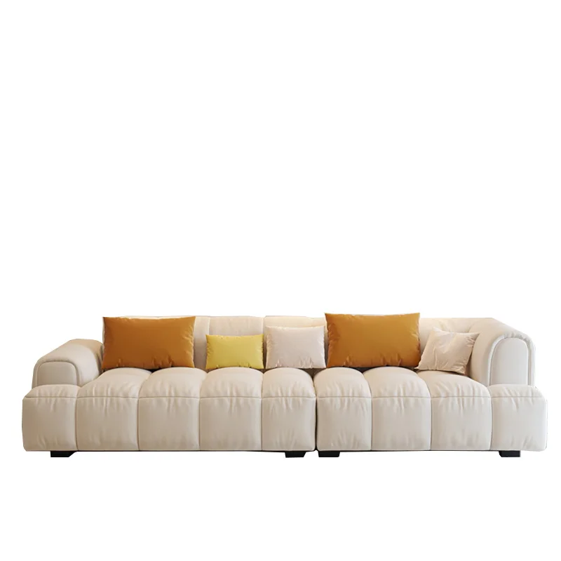 

#Modern-style, minimalist and luxurious fabric sofa for the living room