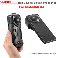 STARTRC Plastic Case For Insta360 X4 Sports Camera Accessories Anti-Scratch Shockproof Case Cover Protector