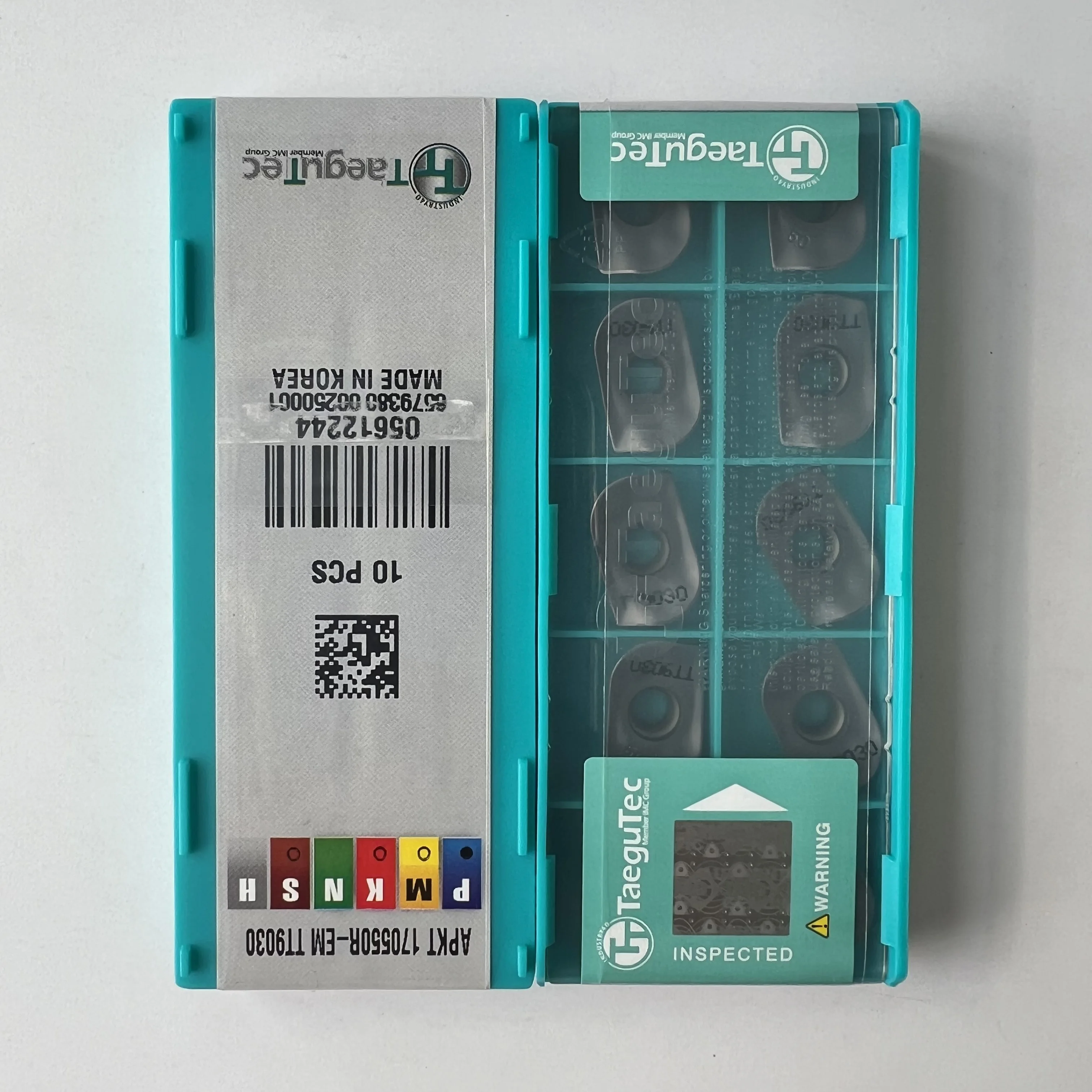 

APKT170550R-EM TT9030 / Original product CNC cemented carbide blade 10 Pcs