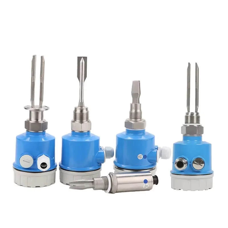 Tuning Fork Level Material Switch Factory Vibration Solvent Chemical Liquid Sensor Food Sauce Vibrating Fork Level Switch