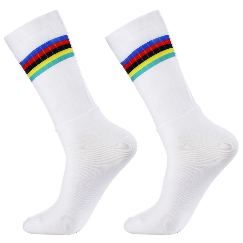 Radfahren 2025, neue Pro Team Aero-Socken, rutschfeste Silikon-Rennradsocken, Herren, Sport, Calcetines Ciclismo