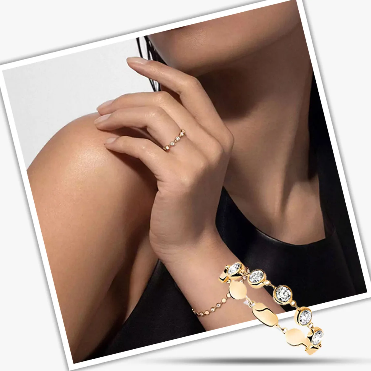 

MXK 2025 Classic Glossy Popular Women's 925 Silver Mini Round Ring, Bright and Charming, Suitable for Daily Wear