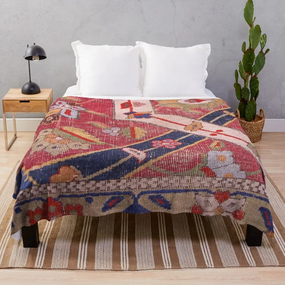 

Винтажное одеяло Kilim 10, большие клетчатые диванные покрывала, красивые одеяла