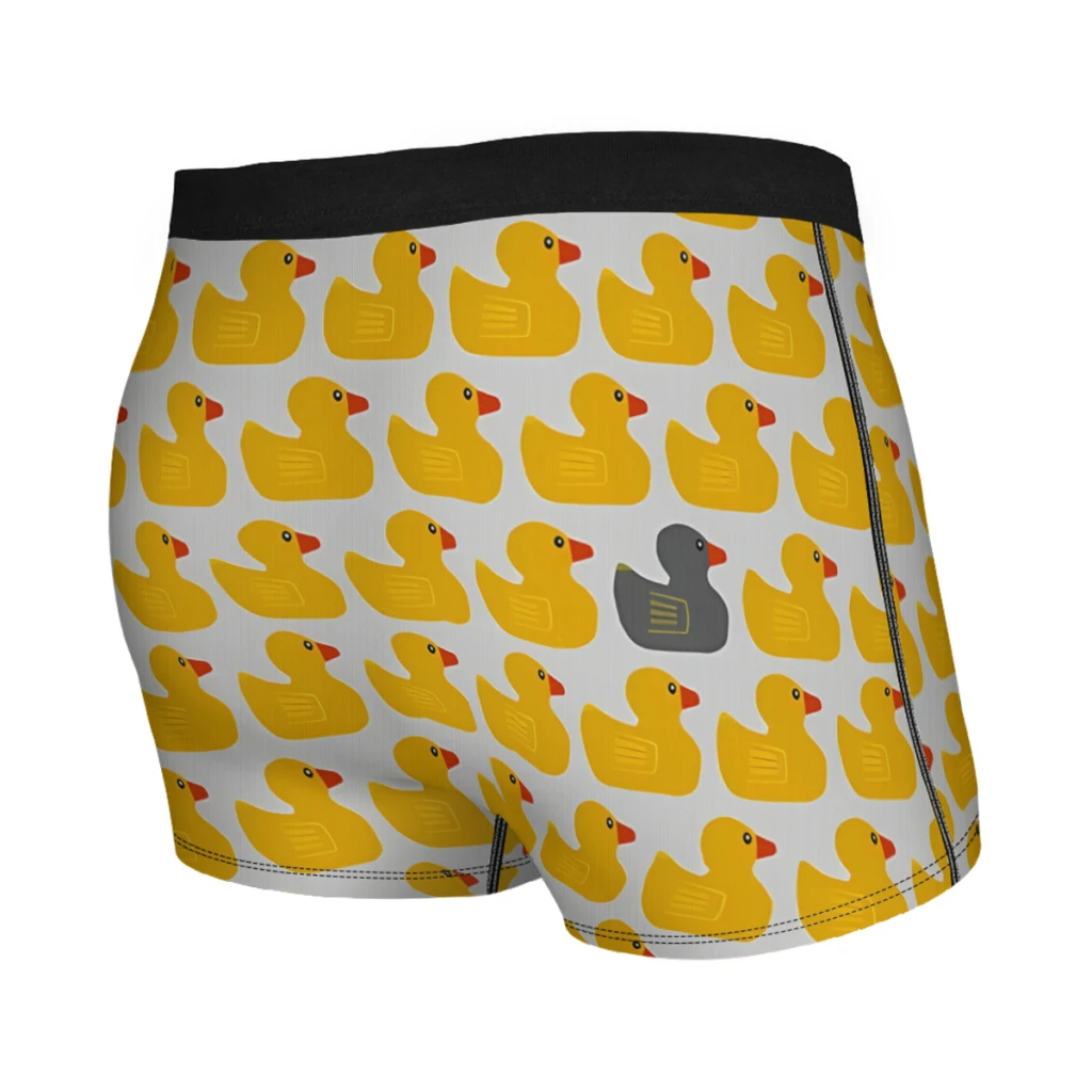 Rubber Ducks Minnesota Grey Duck Underpants Homme Panties Man Underwear Ventilate Shorts Boxer Briefs