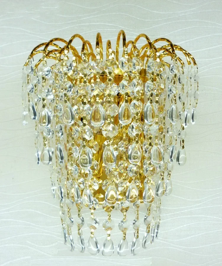 Crystal Wall Light Queen Crown Golden crystal k9 sconce wall lamp sconce lights