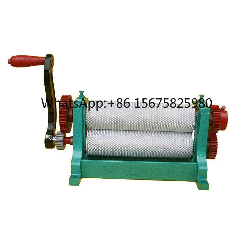 310mm Beeswax Foundation Roller Machine Custom Embossing Equipment Beekeeping Press Tool