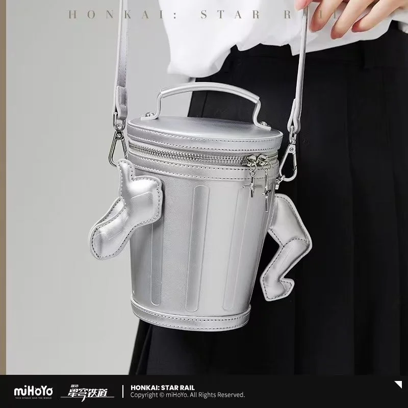 Sunsyea Honkai-Star Rail Merch ata HoYo, Original, Authentique, Lordly Trashcan Theme Series, Sac initié, Cadeau d'anniversaire