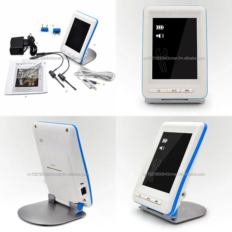 2026 Apex Locator Root Canal Measuring Equipment Measurement Meter 4.5 LCD with File Clip Hook Probe Vertical Tpye