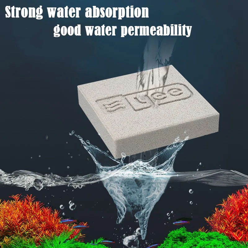 10Pcs/Lot Aquarium Nano-bacteria Bricks Filter Material Nitrifying Bacteria House Water Purification Fish Tank Filter Media