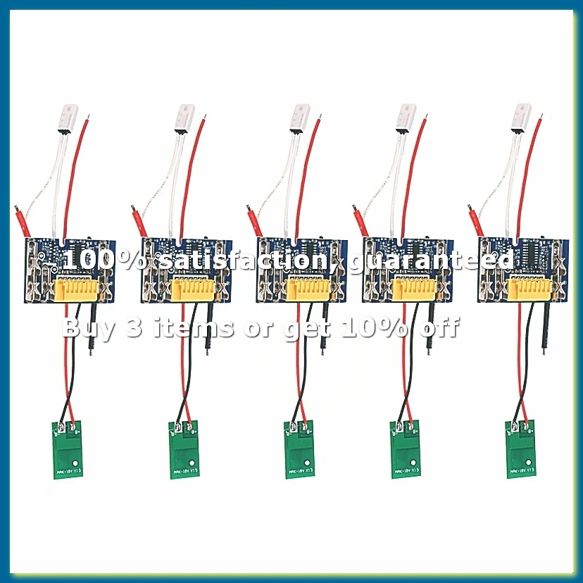 5Pcs Li-Ion Battery PCB Charging Protection Circuit Board for 18V 1.5Ah 3Ah 6Ah 9Ah BL1415 BL1430 BL1460 BL1490-A62I