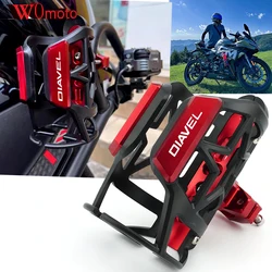 For DUCATI DIAVEL 1200 1260 S XDIAVEL CARBON AMG Motorcycle Accessories Drink Cup Coffee Holder Beverage Water Bottle Cage Stand