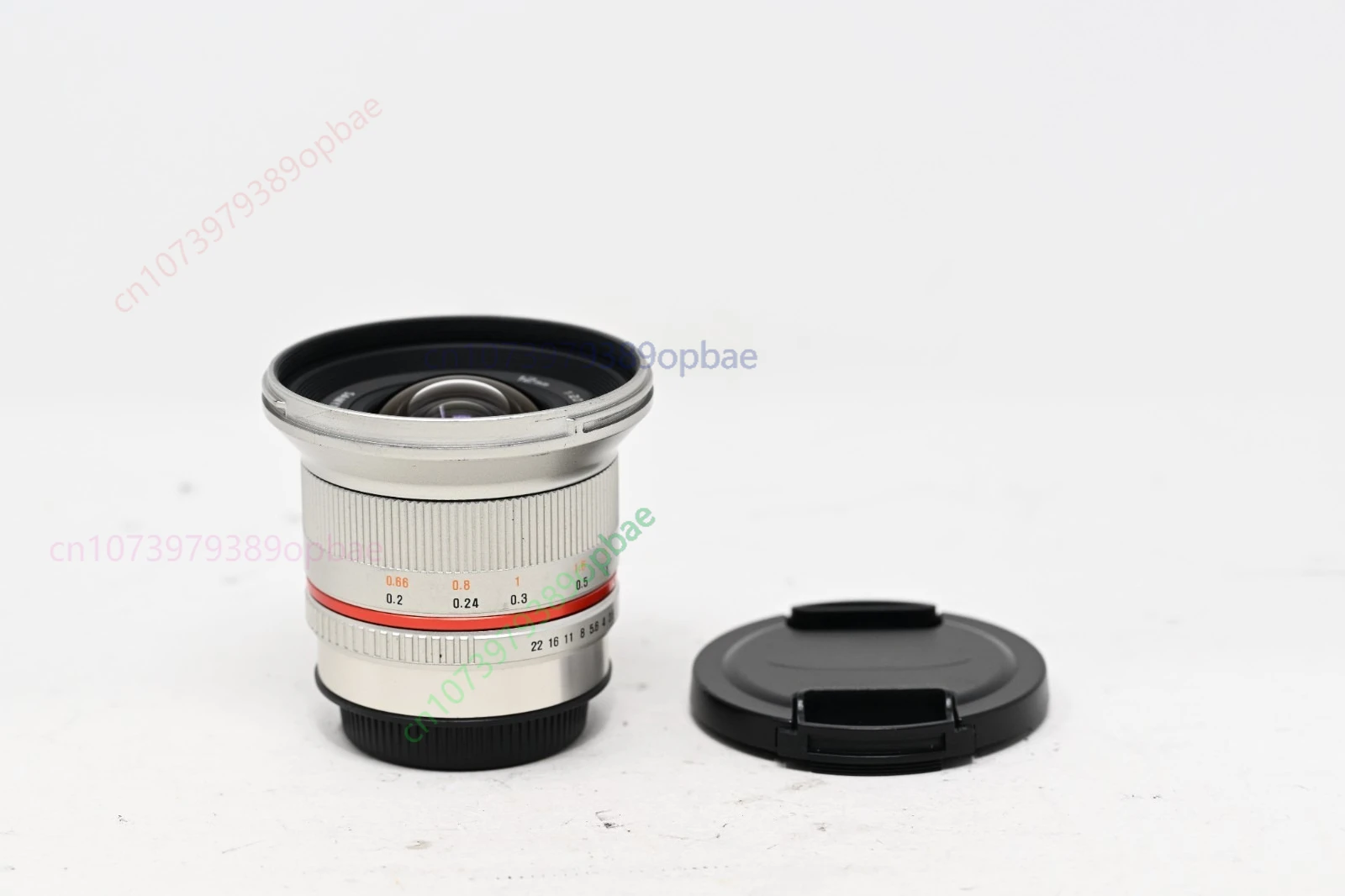 For Samyang 12mm F2.0 NCS Ultra Wide Lens for Fujifilm X Mount-Silver (#B74)