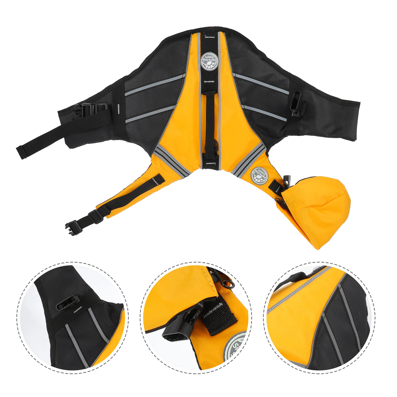 

Adjustable Preserver Vest Durable Breathable Quick Release Hook Secure Beach Walking Comfortable Sweat Absorption
