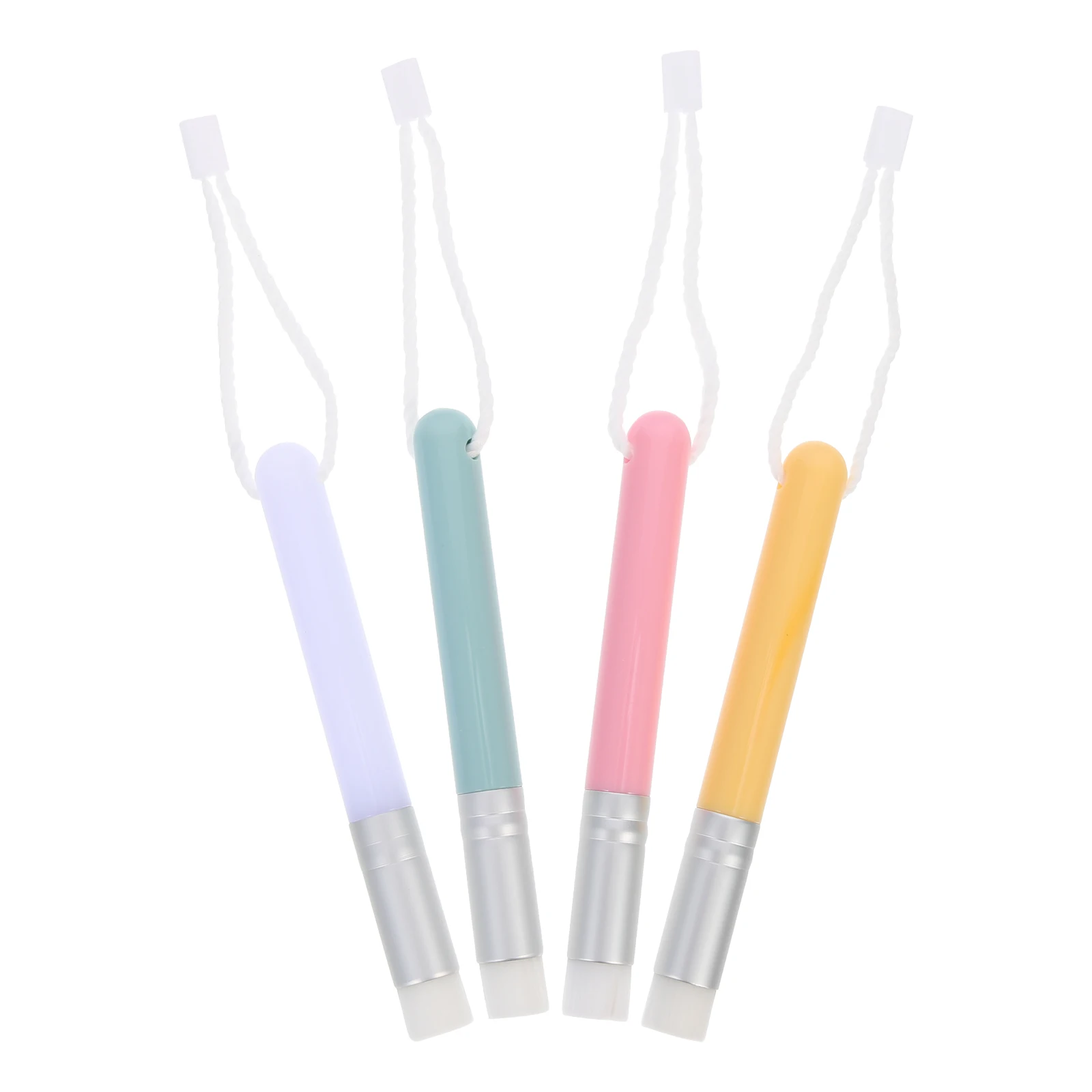 4pcs Mini Ink Blending Brushes Cards Making DIY Crafting Tools Smooth Coloring Even Portable Storage Premium Material