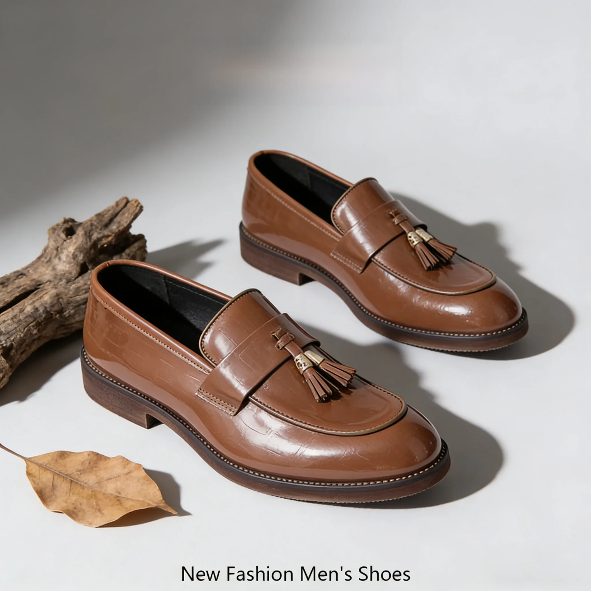 retro-elegant-men's-leather-shoes-fxwz2026-summer-tassel-shoes-suitable-for-suit-casual-commuting-wear-pu-material-low-heel