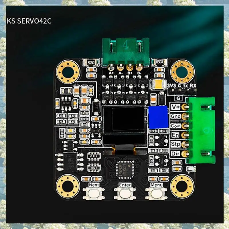 New-4X NEMA 17 Stepper MKS SERVO42C PCBA Motor Driver Kit Ultra Quiet Board,CNC-Laser Parts To Prevent Lost Steps
