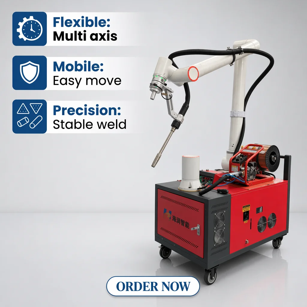 Cnc Manipulator TIG MIG Laser Welding Collaborative Robot 6 Axis Robots Arm Automatic Industrial Arm 1600mm Length