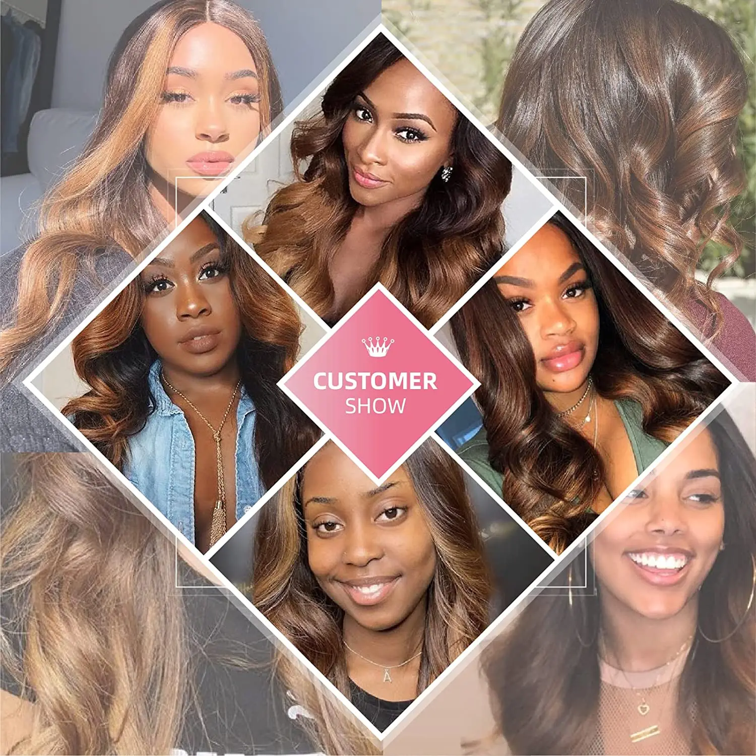 1B/4/30 Blonde Ombre Human Hair Bundles Brazilian Hair Wavy Weave Bundles Colored Ombre Body Wave 3/4 Bundles Deals Remy Hair