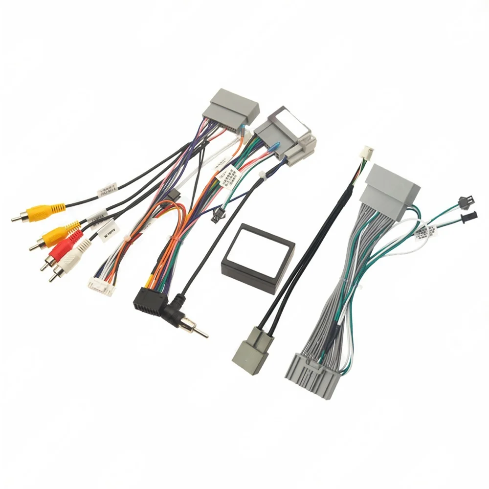 

Car Audio DVD Player Android Power Cable Adapter For Honda For Honda Odyssey Crider Vezel 2023 Radio Wiring Harness