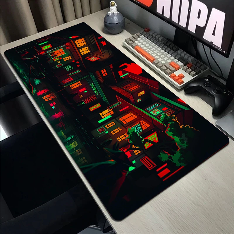 اليابانية نمط ماوس الوسادة التنين Deskmat ألعاب لوحة المفاتيح ماوس ملحقات الكمبيوتر الجدول المطاط XL 900x400 مللي متر ماوس