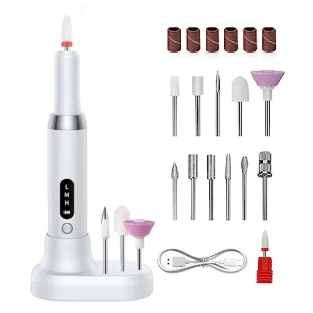 

Electric Nail Polisher Drill Professional Nails Grinding Polishing Dead Skin Removal Art Sanding File Pen Manicure Machine