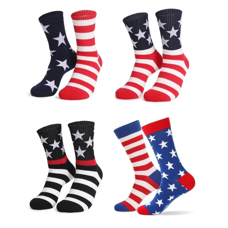 

1 Pair Funny Socks Novelty Pattern Socks Colourful Casual Socks Gifts Men Women 15UB