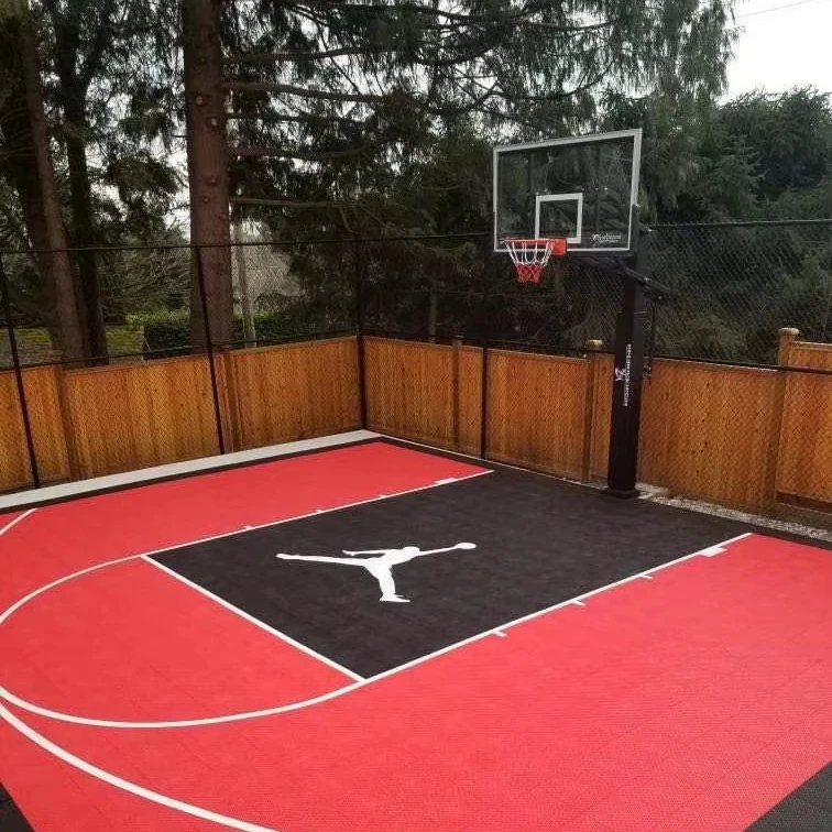 ห่วงบาสเก็ตบอลฝังพื้นแบบปรับความสูงได้คุณภาพสูง