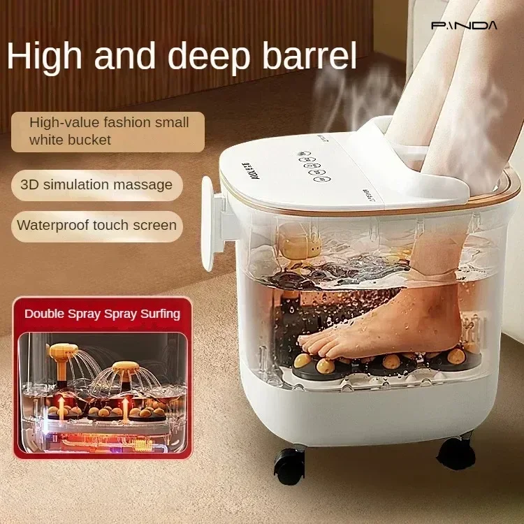 Home foot soaking bucket automatic heating new constant temperature electric massage foot wash bucket