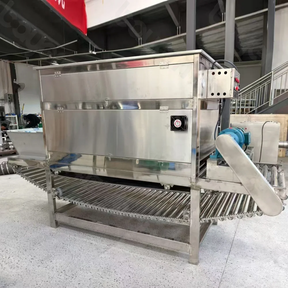 200-2000Kg/H Small Garlic Skin Remover Electric Garlic Clove Separating Machine Dry Garlic Peeling Peeler Machinery