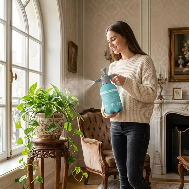 Pressure Hand Operated Spray Bottle Kettle Pressurized Sprayer Extension Rod Long Nozzle Gardening Tool Spray Pot New Portable