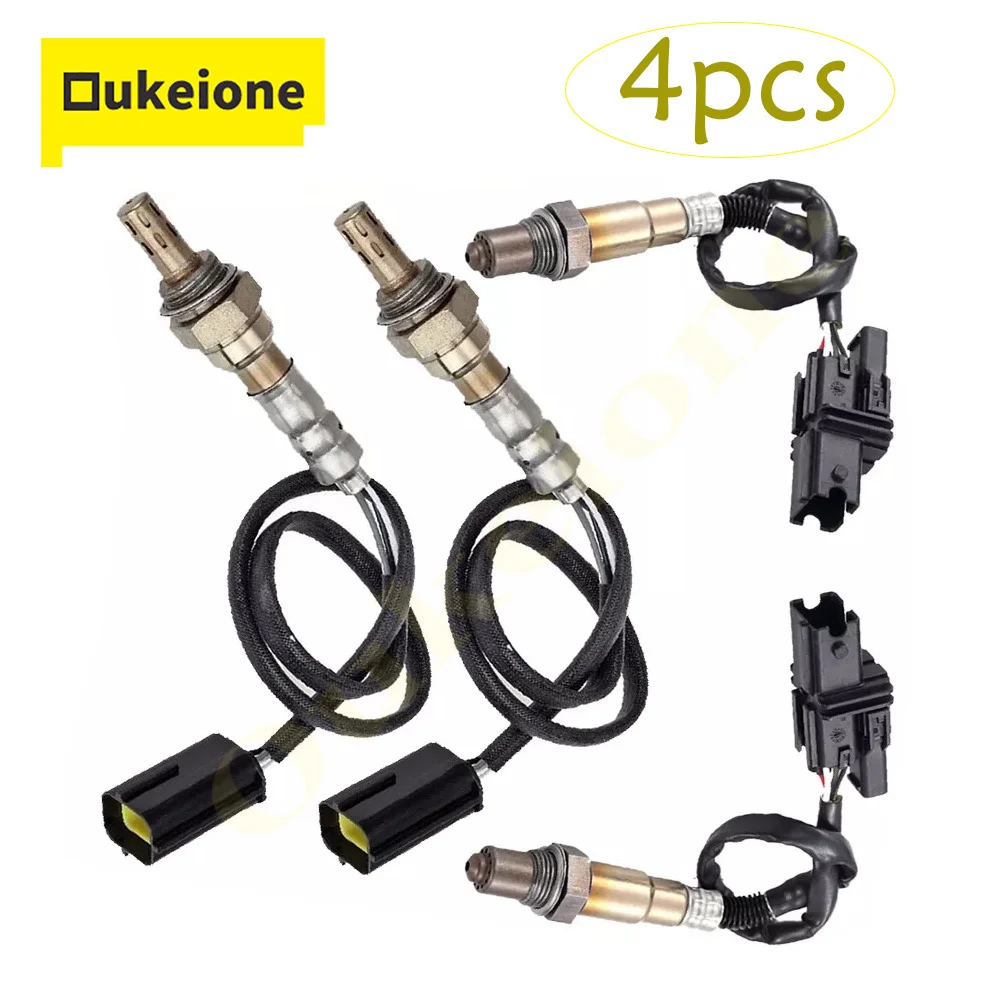 4Pcs Upstream Downstream Oxygen O2 Sensor for 2007 2008 Infiniti FX35 M35 3.5L Front Rear Lambda 234-5061 234-4380 Auto Parts