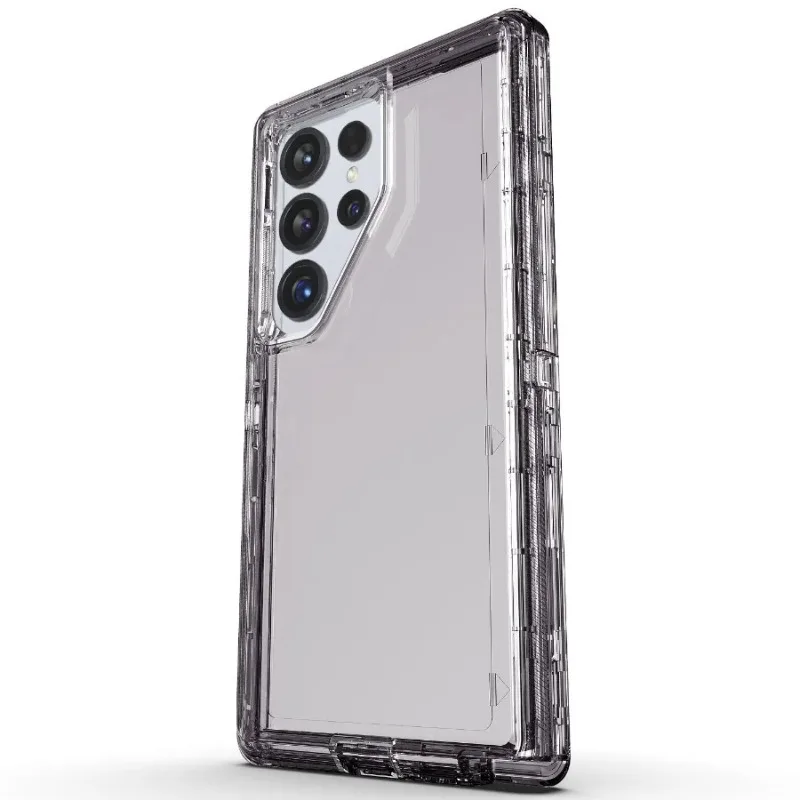 3IN1 OTT Armor PC+TUP Klare Handyhülle für Samsung Galaxy S25 S24 S23 S22 S21 Plus Ultra Military Grade Anti-Drop Protect Case – Detail 2