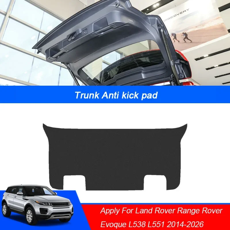 

Car Anti-kick Carbon Trunk Pad Weather Dustproof Protect Tailgate Sticker For Land Rover Range Rover Evoque L538 L551 2014-2026