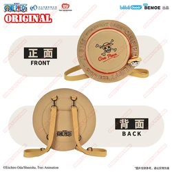 One Piece Animation Game Peripheral Toys Luffy Straw Hat Cartoon Bundle Capacity Cute Cloth Crossbody Bag Drawcord Storage Bag