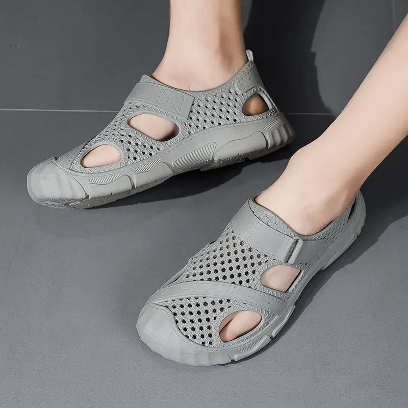 

Мужские нескользящие сандалии 2026 года с защитой от запаха для активного отдыха, водных видов спорта, пляжа, вождения и пеших прогулок