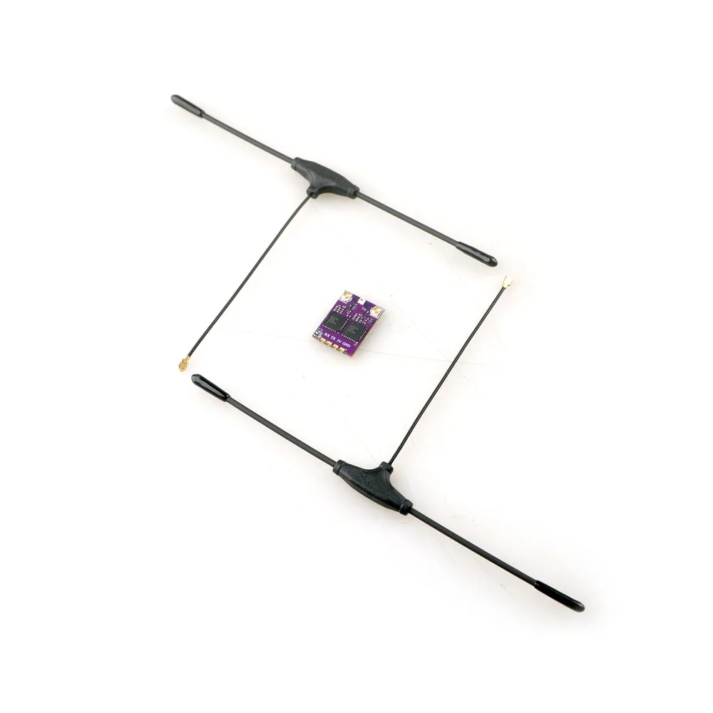HappyModel DUAL RX ELRS Diversity Receiver 2.4G ELRS TX Module ExpressLRS ELRS Receiver Antenna For RC Airplane FPV Racing Drone