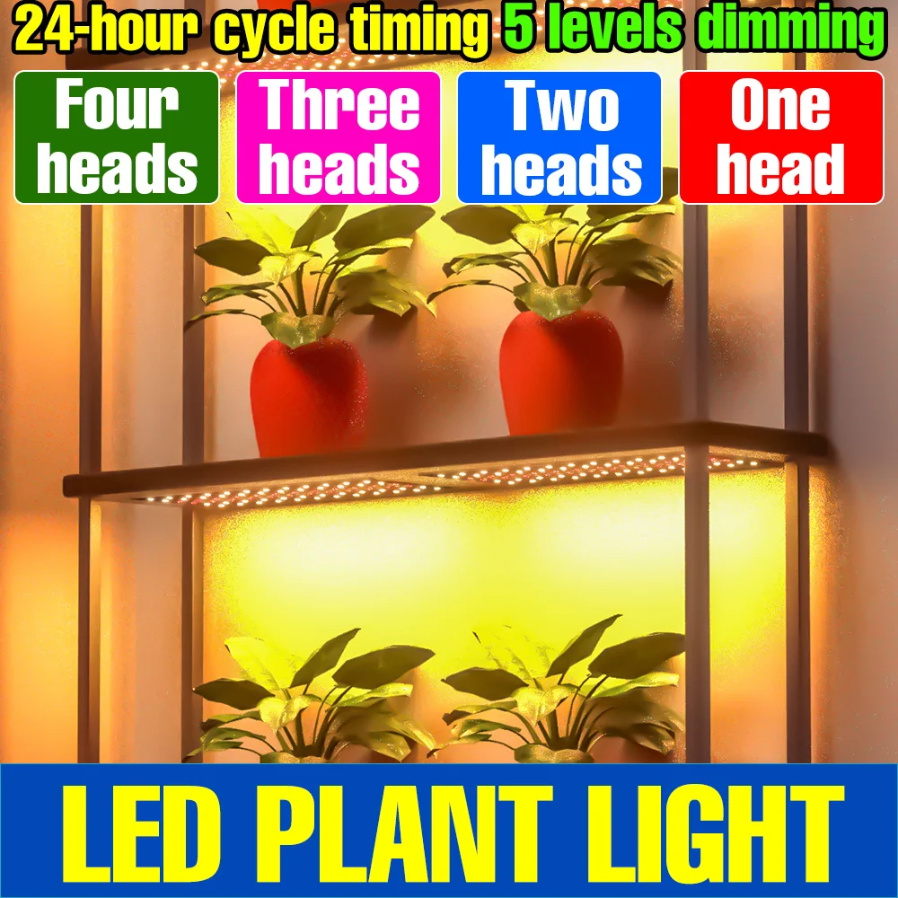 LED Plant Light Full Spectrum Grow Indoor Fill Lamp 5V Greenhouse Tent Hydroponic Succulent Potted Seedings Cultivation Lighing
