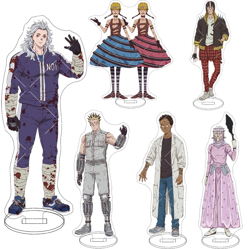 Soporte acrílico de anime de 16 cm ‌ Dorohedoro Temporada 2 Caiman Nikaidou
