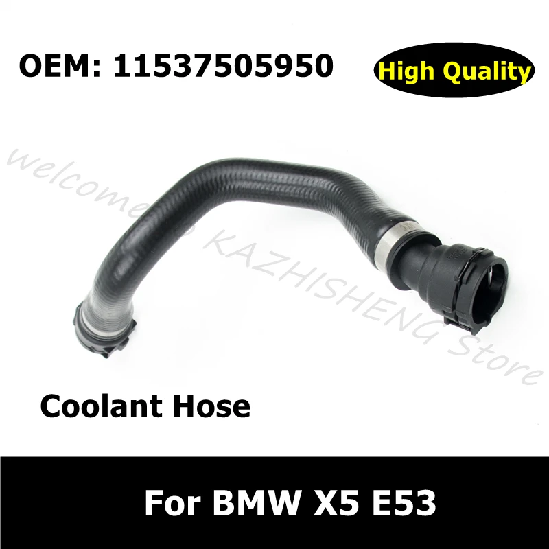 11537505950 Car Accessories Water Tank Radiator Hose For BMW X5 E53 Cooling System Coolant Hose