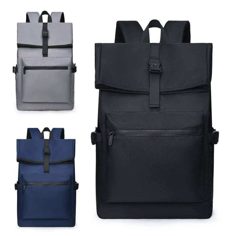 The New Men's Backpack Is Fashionable and Versatile. It Is A Multi-functional and Large-capacity Travel Backpack for Students
